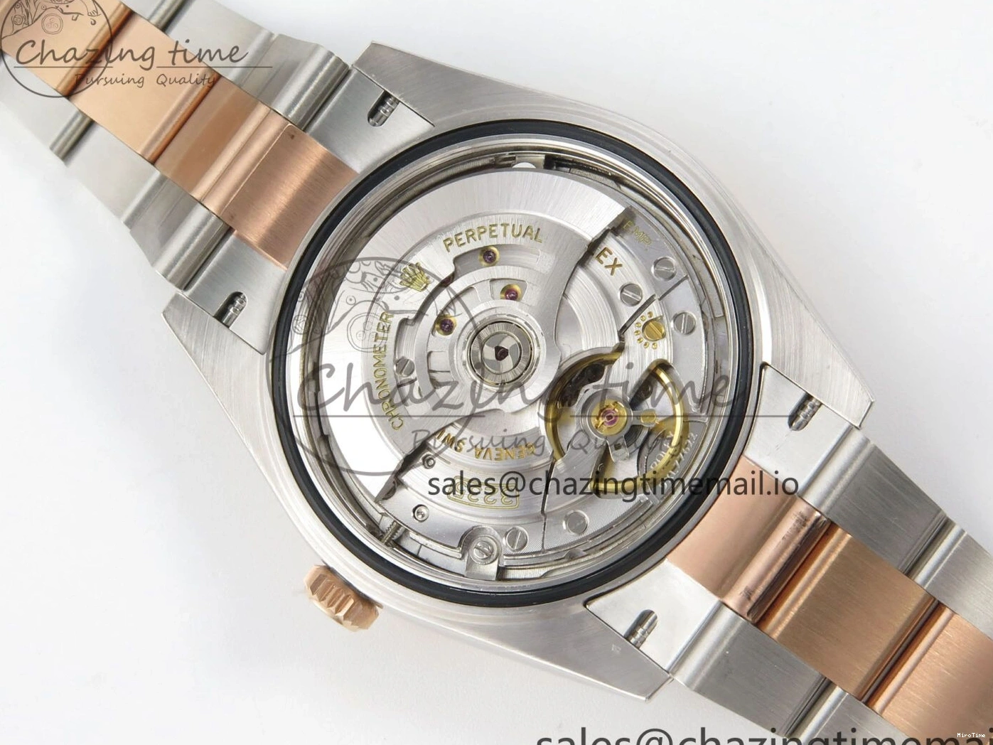 MiroTime 1218 Colorful DateJust 41 126331 SS RG ARF 1:1 Best Edition RG Diamonds Dial on Oyster Bracelet SH3235 (Weighted) 185